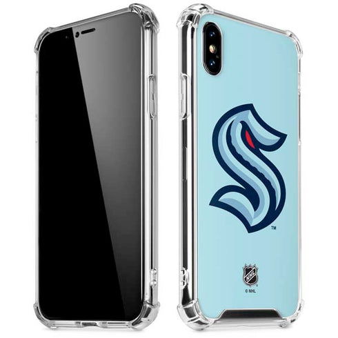 NHL Seattle Kraken Logo iPhone XS Max Clear Case